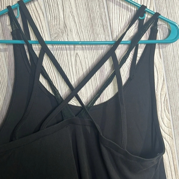 Women Doe & Rae Tank Top Black Size Large 70% Modal - Picture 5 of 6